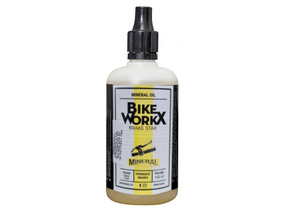 Minerálny olej do bŕzd BIKE WORKX 100 ml