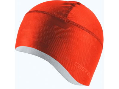 Čiapka Castelli Pro Thermal skully červeno oranžová