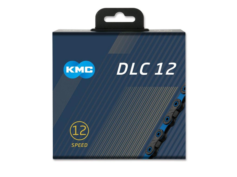 Reťaz KMC DLC 12 Black/Blue, 12 Speed