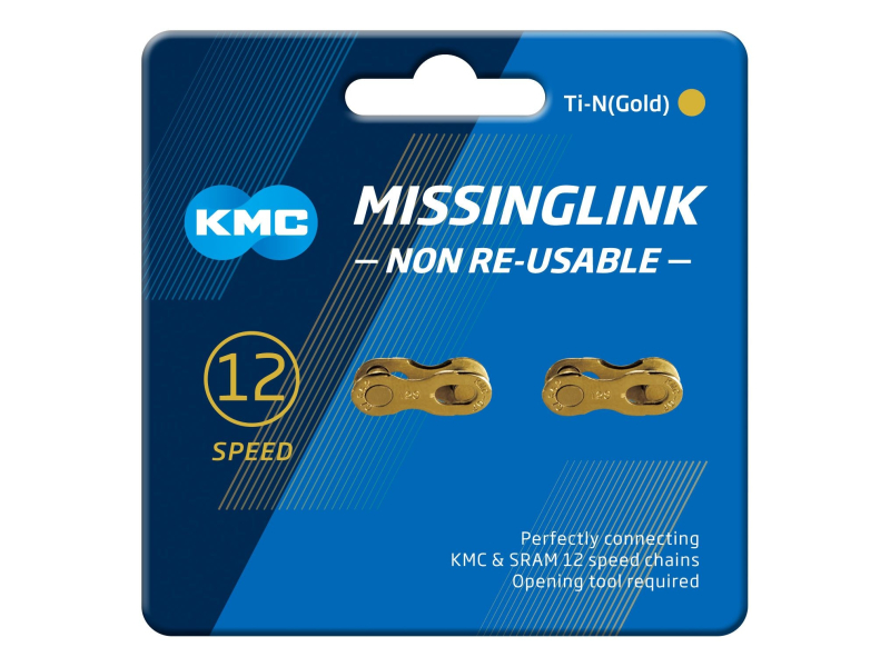 Spojka reťaze KMC MissingLink Gold 12 (2 kusy)