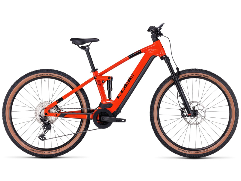 CUBE Stereo Hybrid 120 Race 750 sparkorange´n´black 2024